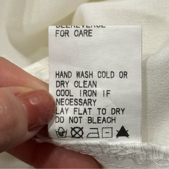 Fate Jonetta White Sleeveless Lace Dress Size Large Women - Picture 8 of 11